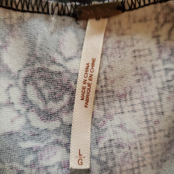 Free People Tapestry Digital Damsel Mini Dress Neon Glow Size L - Picture 7 of 9